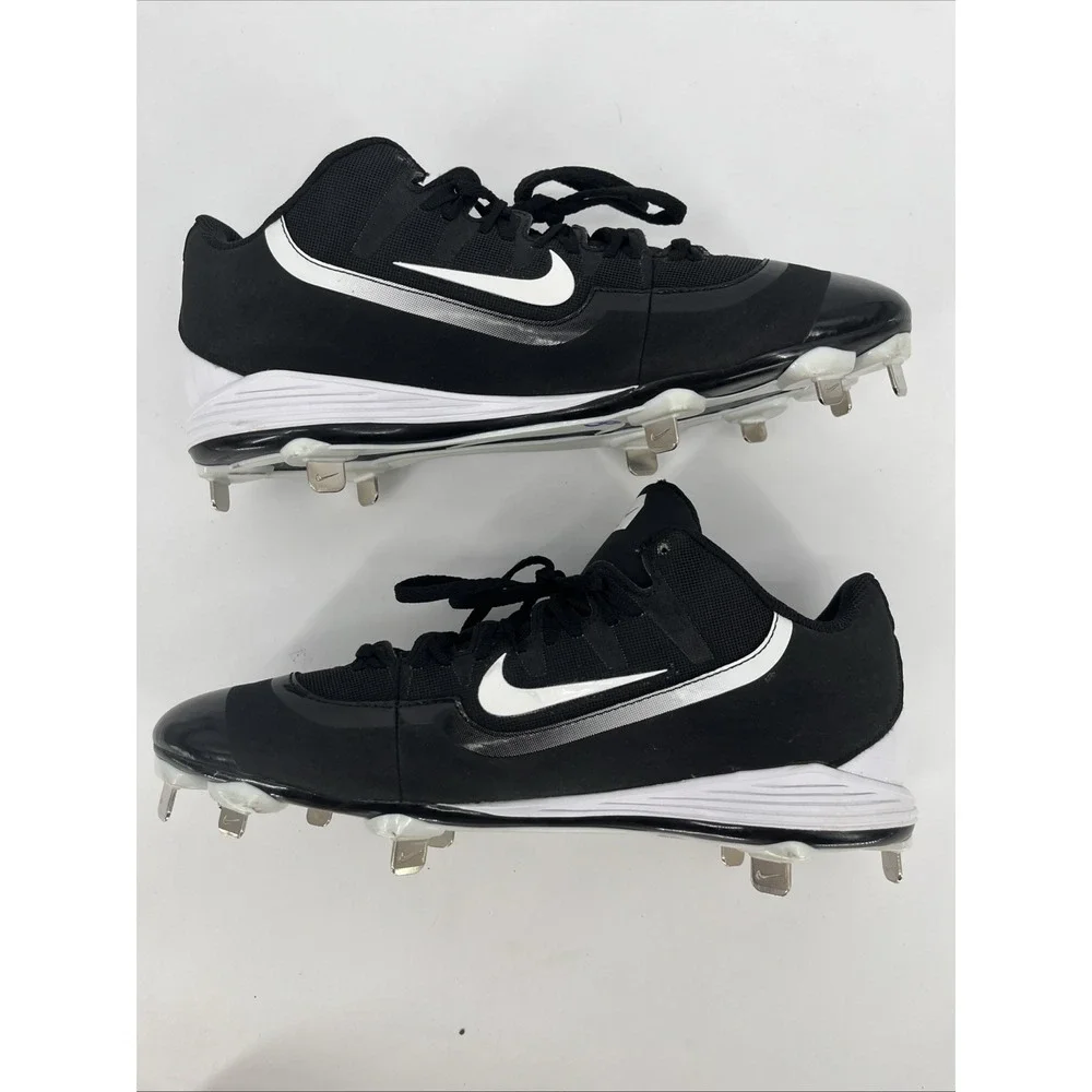 Nike Huarache 2K Filth Pro Low Baseball Cleats Men's 10 Black White 807126 010